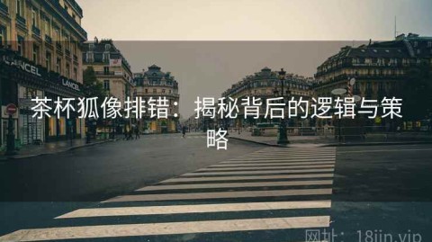 茶杯狐像排错：揭秘背后的逻辑与策略