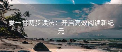 爱一番两步读法：开启高效阅读新纪元